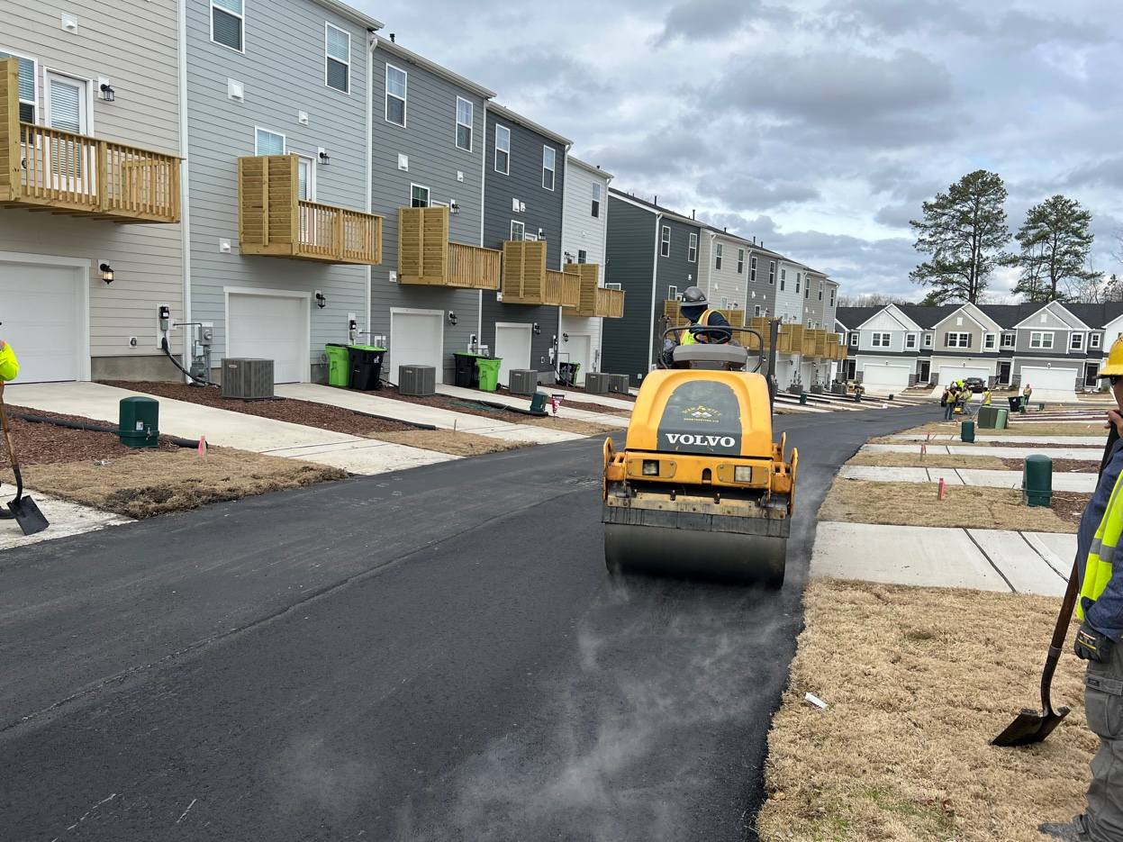 Subdivision Road Paving